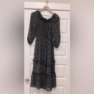 Angels Black and white Dress